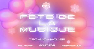 Fête de la musique au bar à Mousse